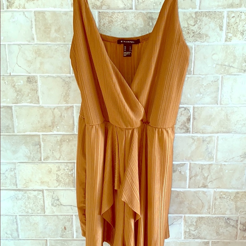 Gold romper